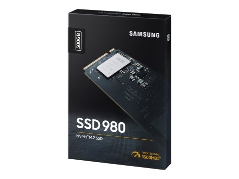 Samsung 980 MZ-V8V500BW - SSD - zaszyfrowany - 500 GB - wewnętrzny - M.2 2280 - PCIe 3.0 x4 (NVMe) - 256 bitów AES - TCG Opal En