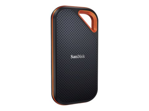 SanDisk Extreme PRO - SSD - zaszyfrowany - 2 TB - zewnętrzny (przenośne) - USB 3.2 Gen 2x2 - 256 bitów AES - dla Intel Next Unit