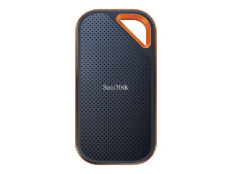 SanDisk Extreme PRO - SSD - zaszyfrowany - 2 TB - zewnętrzny (przenośne) - USB 3.2 Gen 2x2 - 256 bitów AES - dla Intel Next Unit
