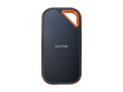 SanDisk Extreme PRO V2 - SSD - zaszyfrowany - 1 TB - zewnętrzny (przenośne) - USB 3.2 Gen 2x2 (USB-C złącze) - 256 bitów AES - d
