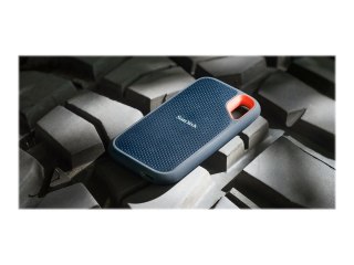 SanDisk Extreme Portable V2 - SSD - 4 TB - zewnętrzny (przenośne) - USB 3.2 Gen 2 - 256 bitów AES - czarny