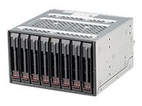 Supermicro Mobile Rack M28SACB - Klatka na dyski twarde - 2.5" - czarny