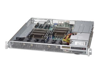 Supermicro SC514 R407C - Montowany w stojaku 1U - rozszerzenie ATX - SATA/SAS - bez wymiany podczas pracy 400 wat
