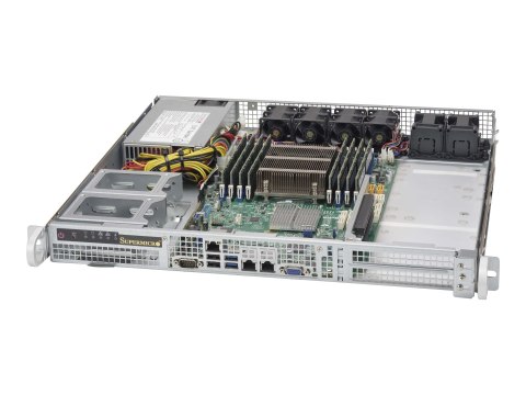 Supermicro SC515 505 - Montowany w stojaku 1U - rozszerzenie ATX 500 wat