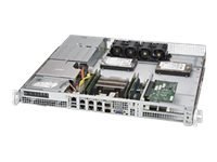 Supermicro SuperServer 1019D-FRN8TP - Serwer - montowany w stojaku 1U - pojedynczy - 1 x Xeon D-2146NT - RAM 0 GB - brak HDD - A