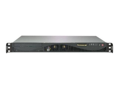 Supermicro SuperServer 5019C-M4L - Serwer - montowany w stojaku 1U - pojedynczy - bez CPU - RAM 0 GB - brak HDD - AST2500 - Giga