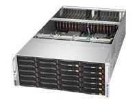 Supermicro SuperServer 6049GP-TRT - Serwer - montowany w stojaku 4U - podwójny - bez CPU - RAM 0 GB - SATA/PCI Express - wymiana