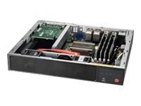 Supermicro SuperServer E300-9A-4C - Serwer - Mini-1U pojedynczy - 1 x Atom C3558 - RAM 0 GB - brak HDD - AST2400 - Gigabit Ether