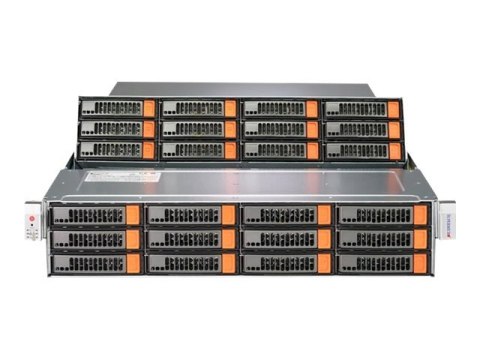 Supermicro SuperStorage Server 6029P-E1CR24H - Serwer - montowany w stojaku 2U - podwójny - bez CPU - RAM 0 GB - SAS - wymiana p