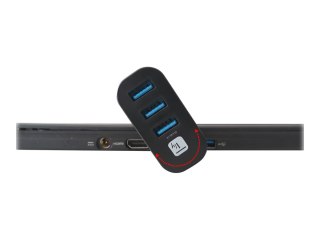 TECHly Mini Rotating Hub - Koncentrator - 3 x SuperSpeed USB 3.0 - stacjonarny