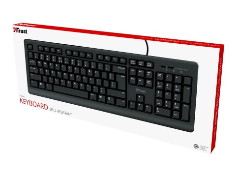 Trust Primo - Klawiatura - USB - QWERTY