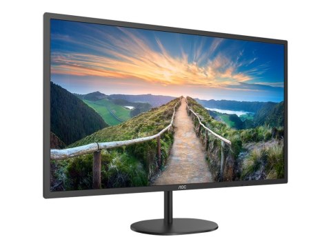 AOC Q32V4 - Monitor LED - 32" (31.5" widoczny) - 2560 x 1440 QHD @ 75 Hz - IPS - 250 cd/m² - 1200:1 - 4 ms - HDMI, DisplayPort -