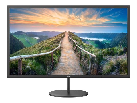 AOC Q32V4 - Monitor LED - 32" (31.5" widoczny) - 2560 x 1440 QHD @ 75 Hz - IPS - 250 cd/m² - 1200:1 - 4 ms - HDMI, DisplayPort -