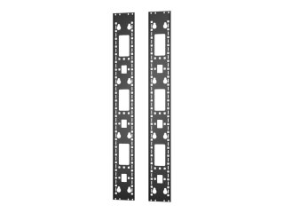 APC Easy Rack - Kanał akcesoriów obudowy (pion) - czarny - 24U (pakiet 2)