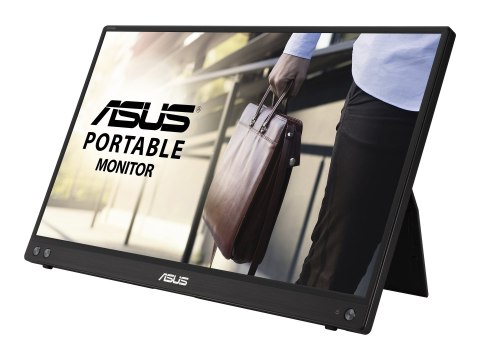 ASUS ZenScreen MB16ACV - Monitor LED - 15.6" - przenośny - 1920 x 1080 Full HD (1080p) @ 60 Hz - IPS - 250 cd/m² - 800:1 - 5 ms 