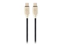 Cablexpert - Kabel USB - USB-C (M) do USB-C (M) - USB 2.0 - 1 m - USB Power Delivery (60W) - czarny