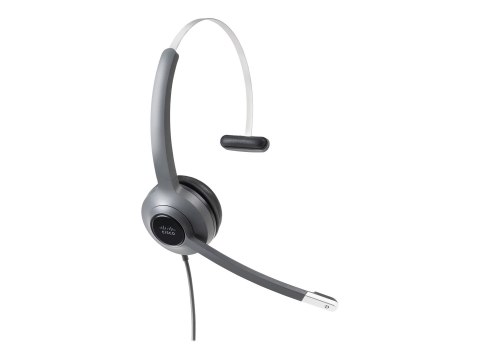 Cisco 521 Wired Single - Słuchawka - nauszne - przewodowa - złącze 3,5 mm - fabrycznie regenerowany