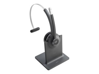 Cisco 561 Wireless Single - Słuchawka - nauszne - rozkładany - DECT 6.0 - bezprzewodowa - z Standard Base Station - fabrycznie r