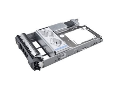 Dell - Dysk twardy - 900 GB - hot-swap - 2,5" (w 3,5" obudowie) - SAS - 15000 obr/min - dla PowerEdge T330 (3,5"), T430 (3,5"), 