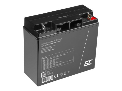 Green Cell - Bateria - kwasowo-ołowiowy - 22 Ah - czarny