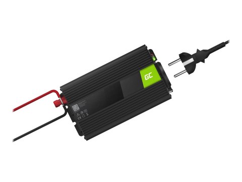 Green Cell - Inwerter DC na AC - DC 12 V - 2000 wat - czarny