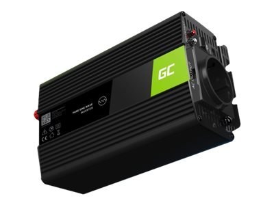 Green Cell - Inwerter DC na AC - DC 24 V - 1000 wat - złącza wyjściowe: 1 - czarny