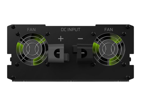Green Cell - Inwerter DC na AC - DC 24 V - 4000 wat - złącza wyjściowe: 2 - czarny