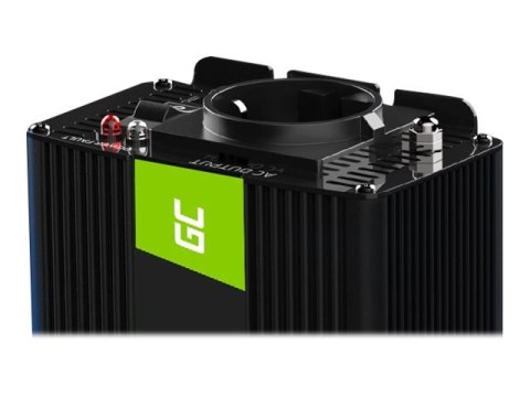 Green Cell - Inwerter DC na AC - DC 24 V - 500 wat - złącza wyjściowe: 1 - czarny