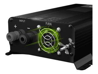 Green Cell PRO INVGC05 - Inwerter DC na AC - DC 12 V - 300 wat - złącza wyjściowe: 1 - Europa - czarny