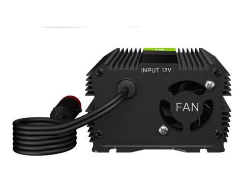 Green Cell PRO INVGC06 - Inwerter DC na AC - DC 12 V - 150 wat - złącza wyjściowe: 1 - Europa - czarny