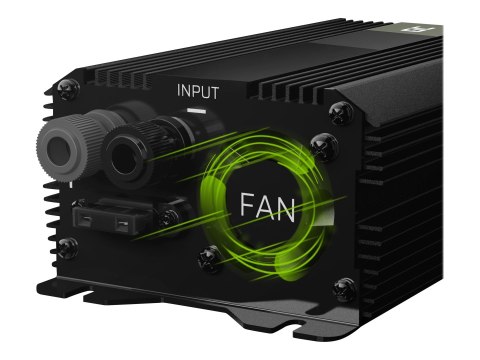 Green Cell PRO - Inwerter DC na AC - DC 24 V - 600 wat - czarny