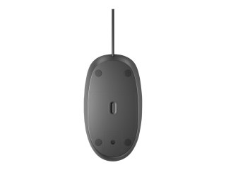 HP 125 - Mysz - przewodowa - USB - czarny (pakiet 120) - dla HP 245 G9, 25X G9; Elite Mobile Thin Client mt645 G7; Pro 260 G9, 4