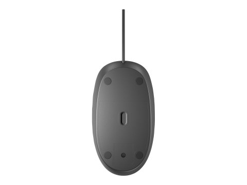 HP 125 - Mysz - przewodowa - USB - czarny