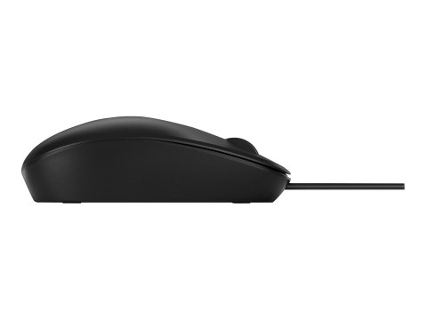 HP 128 - Mysz - laser - przewodowa - czarny