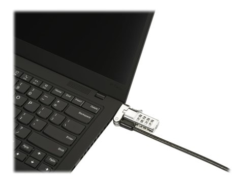Kensington Universal 3-in-1 Combination Laptop Lock - Resettable - Linka blokady - 1.8 m