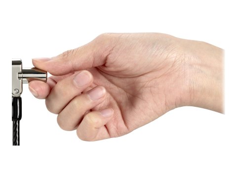 Kensington Universal 3-in-1 Keyed Laptop Lock - Standard Keyed - Linka blokady - 1.8 m