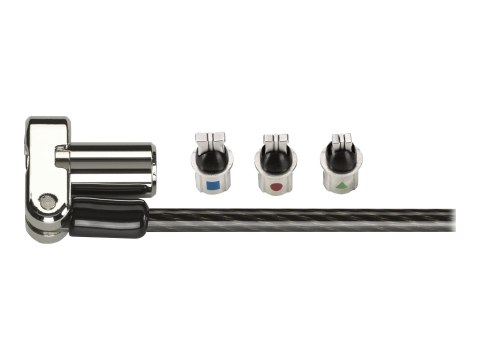 Kensington Universal 3-in-1 Keyed Laptop Lock - Standard Keyed - Linka blokady - 1.8 m