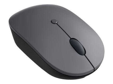 Lenovo Go - Mysz - ergonomiczna - prawo i leworęczna - niebieska optyczna - 5 przyciski - bezprzewodowa - 2.4 GHz - odbiornik be
