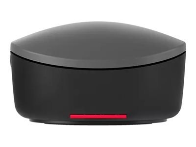 Lenovo Go - Mysz - ergonomiczna - prawo i leworęczna - niebieska optyczna - 5 przyciski - bezprzewodowa - 2.4 GHz - odbiornik be