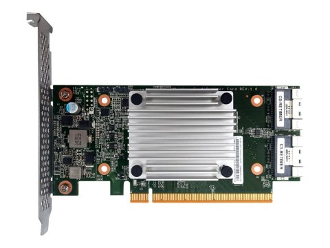 Lenovo ThinkSystem - Kontroler pamięci - 4 kanał - retimer NVMe - NVMe - niski profil - PCIe 4.0 x16 - dla ThinkAgile MX3330-F A