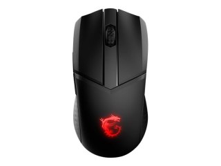 MSI CLUTCH GM41 LIGHTWEIGHT - Mysz - optyczna - 6 przyciski - przewodowa, bezprzewodowa - 2.4 GHz - odbiornik bezprzewodowy USB