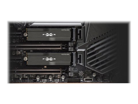 SILICON POWER XD80 - SSD - 1 TB - wewnętrzny - M.2 2280 - PCIe 3.0 x4 (NVMe)