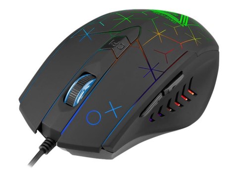 Tracer GAMEZONE XO - Mysz - ergonomiczna - praworęczna - optyczna - 6 przyciski - przewodowa - USB