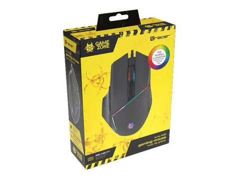 Tracer GameZone ARRTA RGB - Mysz - praworęczna - optyczna - 8 przyciski - przewodowa - USB