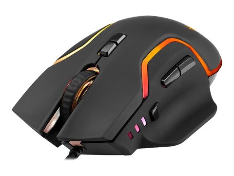 Tracer GameZone Ash RGB - Mysz - praworęczna - optyczna - 8 przyciski - przewodowa - USB