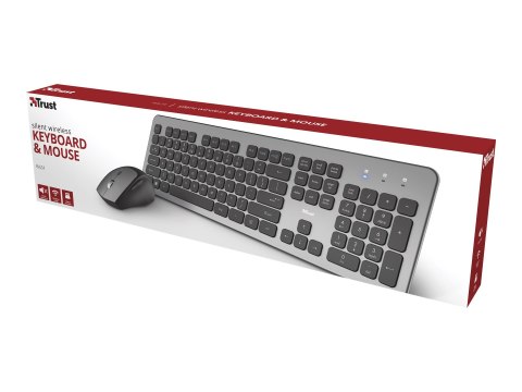 Trust Raza - Zestaw klawiatura i mysz - bezprzewodowa