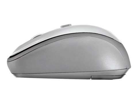Trust Yvi - Mysz - prawo i leworęczna - optyczna - 4 przyciski - bezprzewodowa - 2.4 GHz - odbiornik bezprzewodowy USB - biały