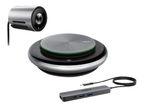 Yealink UVC30-CP900-BYOD Meeting Kit for Small and Huddle Rooms - Yealink CP900 HD Speakerphone and Yealink BYOD Box - kamera ko
