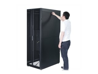 APC Easy Rack - Panel boczny obudowy - czarny - 48U - 19"