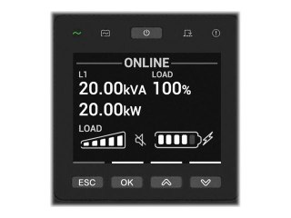 APC Smart-UPS RT - UPS (montowany w szafie rack / zewnętrzny) - AC 380/400/415 V - 15000 wat - 15000 VA - RS-232, USB, Ethernet 